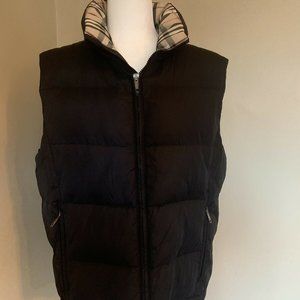 Burberry London Black Down Vest